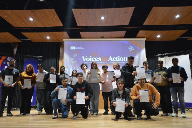 The Voices in Action family – closing ceremony